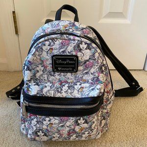 Disney Park's Princess Loungefly Mini Backpack